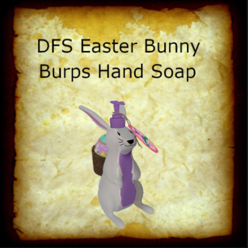 Second Life Marketplace - DFS Easter Bunny Burps Hand Soap
